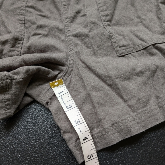 Alexander Jordan Short Green Pull On Drawstring Belt Mid Rise Coastal Medium - Picture 5 of 9